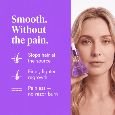 Finer, Fewer Facial Hairs in 30 Days With the Novéla Root System
