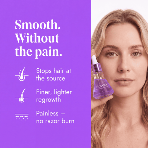 Finer, Fewer Facial Hairs in 30 Days With the Novéla Root System