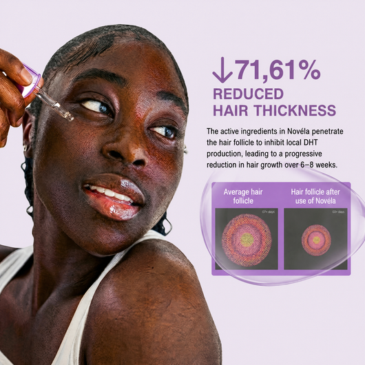 Finer, Fewer Facial Hairs in 30 Days With the Novéla Root System